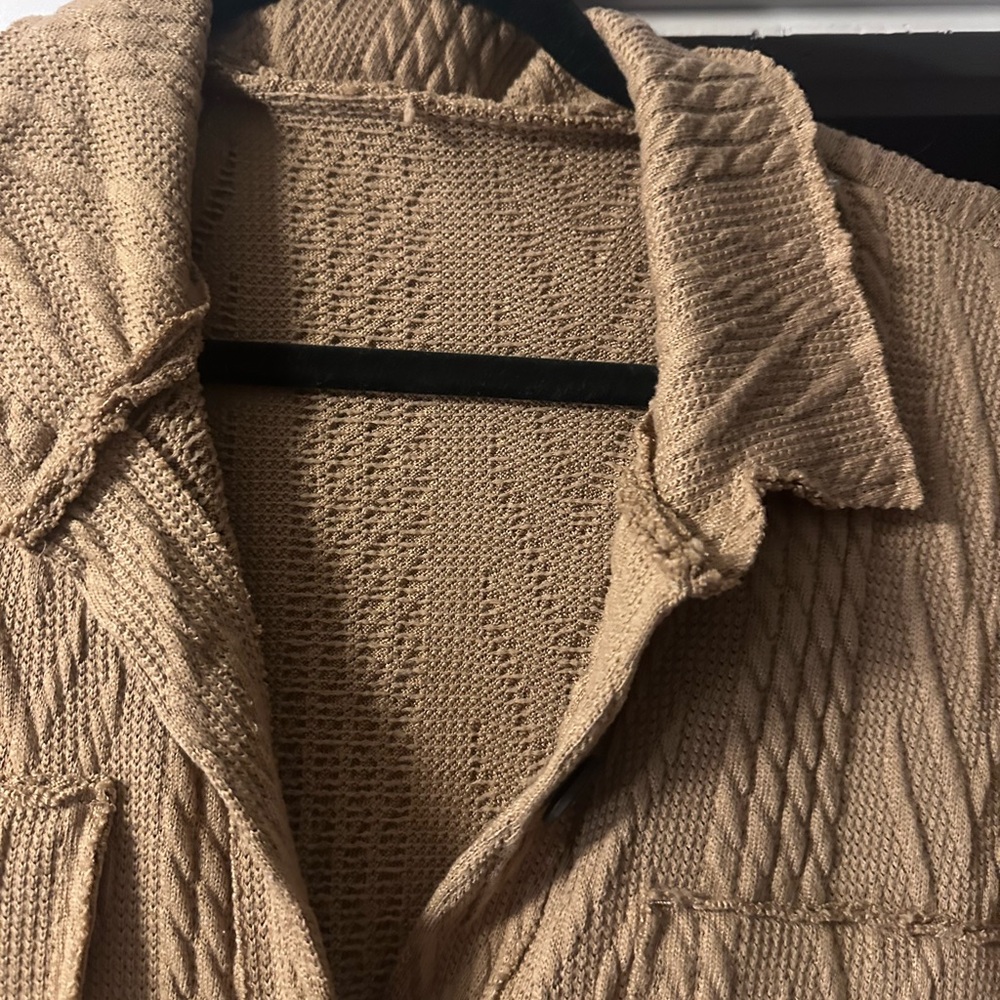 Women's Brown Cardigan Size Small - Picture 4 of 7